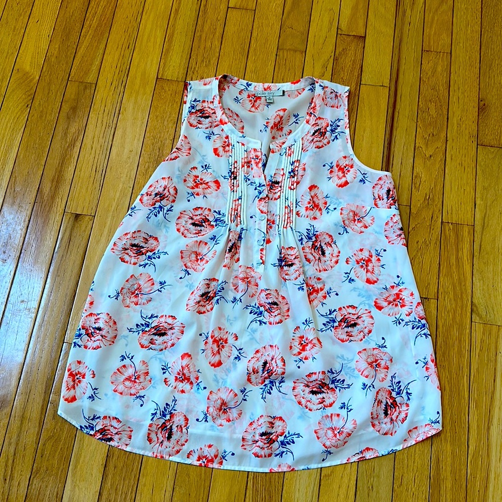 Pale Sky maternity tank
